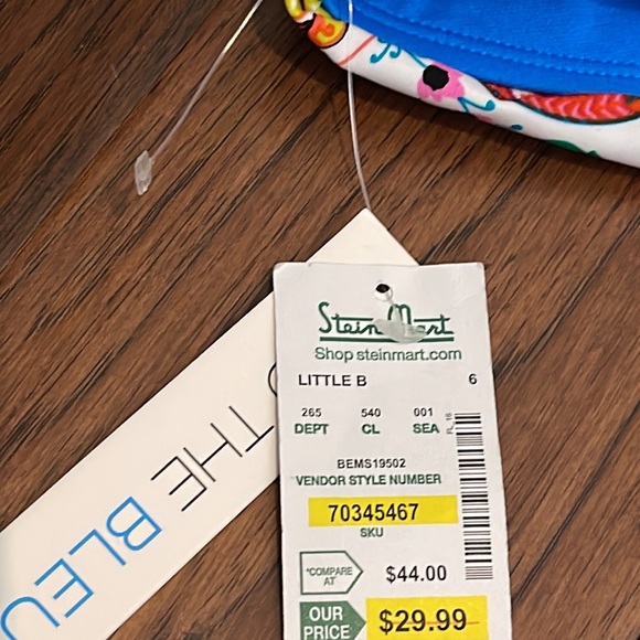 New with tags size 6 swim bottoms into the blue - Picture 3 of 4